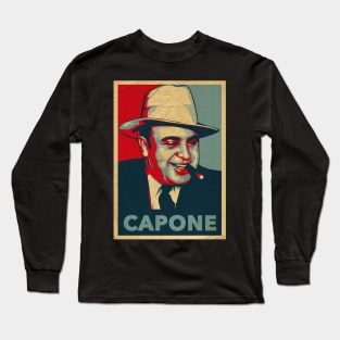 CAPONE POSTER Long Sleeve T-Shirt